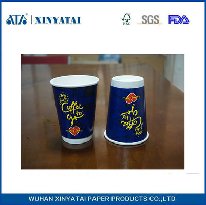 中国 10オンスカスタム印刷ホット紙コップ/エコリサイクル紙コップを飲みます サプライヤー
