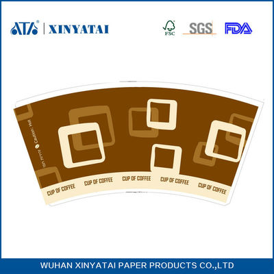 中国 製紙業界カップのためにカスタマイズされた印刷紙コップファン、オフセット＆フレキソ印刷 サプライヤー
