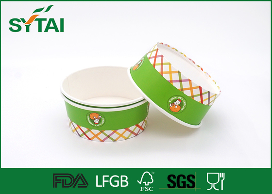 中国 FDA/SGS/ISO9001はフルーツのために印刷するペーパー アイス クリームのコップをカスタマイズしました サプライヤー