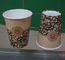 使い捨て可能な肋骨によって印刷されるペーパー コーヒー カップ PS の平らなコーヒーふたの印刷 サプライヤー
