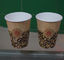 使い捨て可能な肋骨によって印刷されるペーパー コーヒー カップ PS の平らなコーヒーふたの印刷 サプライヤー