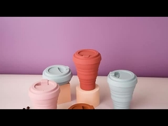 大きな 2000 ミリリットルシリコンカップ BPA フリー耐寒性多目的ドリンクウェア