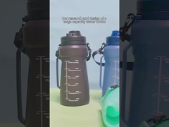 BPAフリー 2000ml スポーツジム 旅行 シリコン 折りたたみカップ カスタマイズできる色